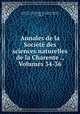 Annales de la Societe des sciences naturelles de la Charente ., Volumes 34-36, 