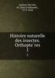 Histoire naturelle des insectes. Orthopteres. 1, Audinet Serville, M. (Jean Guillaume), 1775-1858 