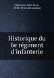 Historique du 6e re?giment d