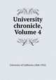 University chronicle, Volume 4, University of California (1868-1952) 