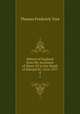 History of England from the Accession of Henry III to the Death of Edward III, 1216-1377. 4, Thomas Frederick Tout 