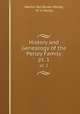 History and Genealogy of the Perley Family. pt. 1, Martin Van Buren Perley, M. V. Perley 