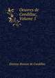 Oeuvres de Condillac, Volume 5, Etienne Bonnot de Condillac 