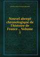Nouvel abrege chronologique de l