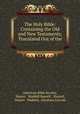 The Holy Bible: Containing the Old and New Testaments; Translated Out of the ., American Bible Society, Majors & Waddell Russell , Russell, Majors & Waddell, Abraham Lincoln 