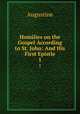 Homilies on the Gospel According to St. John: And His First Epistle. 1, Augustine 