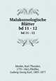 Malakozoologische Bltter. bd 11 - 12, Menke, Karl Theodor, 1791-1861,Pfeiffer, Ludwig Georg Karl, 1805-1877 