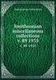 Smithsonian miscellaneous collections. v. 89 1935, Smithsonian Institution 