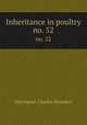 Inheritance in poultry. no. 52, Davenport Charles Benedict 