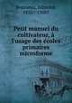 Petit manuel du cultivateur, a l