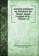 Annales poetiques ou Almanach des Muses: depuis l