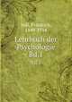 Lehrbuch der Psychologie. Bd.1, Jodl, Friedrich, 1849-1914 
