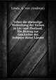 Ueber die ehemalige Verbreitung der Eichen in Liv- und Ehstland. Ein Beitrag zur Geschichte des Anbaues dieser Lander, Andreas Lowis 