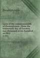 Laws of the commonwealth of Pennsylvania : from the fourteenth day of October, one thousand seven hundred .. yr.1812, Pennsylvania 