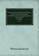 Laws of the General Assembly of the Commonwealth of Pennsylvania passed at the session of . yr.1843, Pennsylvania 
