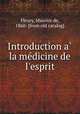 Introduction a? la me?dicine de l