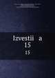 Izvestii a. 15, 