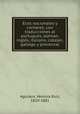 Ecos nacionales y cantares; con traducciones al portugues, aleman, ingles, italiano, catalan, gallego y provenzal, Aguilera, Ventura Ruiz, 1820-1881 