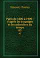 Paris de 1800 a 1900 : d