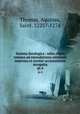 Summa theologica : edito altera romana ad emendatiores editiones impressa et noviter accuratissime recognita. pt.4, Thomas, Aquinas, Saint, 1225?-1274 