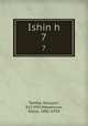 Ishin h. 7, Tamba, Yasuyori, 912-995,Masamune, Atsuo, 1881-1958 