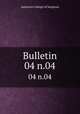 Bulletin. 04 n.04, American College of Surgeons 