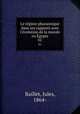 Le rgime pharaonique dans ses rapports avec l`volution de la morale en gypte. 01, Baillet, Jules, 1864- 