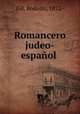 Romancero judeo-espanol, Gil, Rodolfo, 1872- 