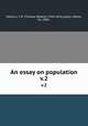 An essay on population. v.2, Malthus, T. R. (Thomas Robert), 1766-1834,Layton, Walter, Sir, 1884- 