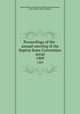 Proceedings of the . annual meeting of the Baptist State Convention serial. 1909, Baptist State Convention of North Carolina,Pasteur, John I,Open Content Alliance 
