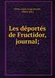 Les deportes de Fructidor, journal;, Pitou, Louis Ange,Savine, Albert [ed.] 
