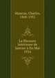 La Blessure intrieure de Janvier fin Mai 1916, Maurras, Charles, 1868-1952 