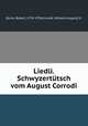Liedli. Schwyzertutsch vom August Corrodi, Burns, Robert, 1759-1796,Corrodi, Wilhelm August] tr 