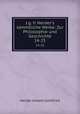 J.g. V. Herder`s smmtliche Werke: Zur Philosophie und Geschichte. 24-25, Herder Johann Gottfried 