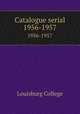 Catalogue serial. 1956-1957, Louisburg College 