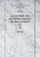 La socit des Jacobins; recueil de documents. 02, Franc?ois-Alphonse Aulard 