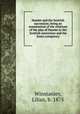 Hamlet and the Scottish succession; being an examination of the relations of the play of Hamlet to the Scottish succession and the Essex conspiracy, Winstanley, Lilian, b. 1875 