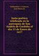 Justa poetica celebrada en la parroquia de San Andres de Cordoba el dia 15 de Enero de 1617, Jose Maria de Valdenebro y Cisneros 