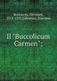 Il "Buccolicum Carmen";, Boccaccio, Giovanni, 1313-1375,Lidonnici, Giacomo 