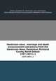 Hankinson news : marriage and death announcement extractions from the Hankinson News, Hankinson, Richland County, North Dakota. 1957-1959 v. 1, Collins, Elizabeth M.; Hankinson news (Hankinson, North Dakota); Richland County gazette (Wahpeton, North Dakota) 
