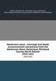 Hankinson news : marriage and death announcement extractions from the Hankinson News, Hankinson, Richland County, North Dakota. 1919-1922, Collins, Elizabeth M.; Hankinson news (Hankinson, North Dakota); Richland County gazette (Wahpeton, North Dakota) 