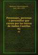Personajes, personas y personillas que corren por las tierras de Ambas Castillas. 02, Montoto y Rautenstrauch, Luis, 1851-1929 