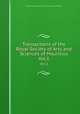 Transactions of the Royal Society of Arts and Sciences of Mauritius. Vol.1, 