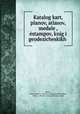 Katalog kart, planov, atlasov, medale, stampov, knig i geodezicheskikh ., 