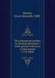 The unmarried mother in German literature : with special reference to the period 1770-1800, Werner, Oscar Helmuth, 1888- 