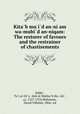 Kita?b mu?i?d an-ni?am wa-mubi?d an-niqam: The restorer of favours and the restrainer of chastisements, Ta?j al-Din ?Abd al-Wahha?b ibn ?Ali Subki 