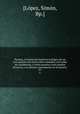 Pantoja, o resolucion historica teologica de un caso practico de moral sobre somedias, con todas sus incidencias, o todos quantos casos puedan ofrecerse, y se ofrecen comunmente en la materia, Simon Lopez 