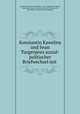 Konstantin Kawelins und Iwan Turgenjews sozial-politischer Briefwechsel mit ., Konstantin Dmitrievich Kavelin 