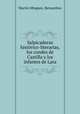 Salpicaduras historico-literarias, los condes de Castilla y los infantes de Lara, Martin Minguez 