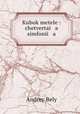 Кубок метелей: четвертая симфония, Andrey Bely 